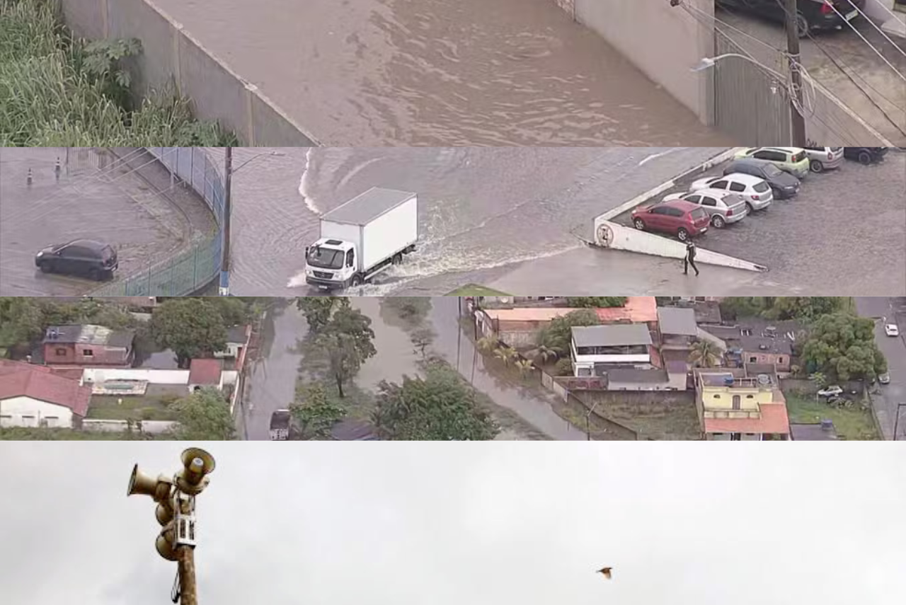 Duque de Caxias ainda tem bairros alagados após temporal